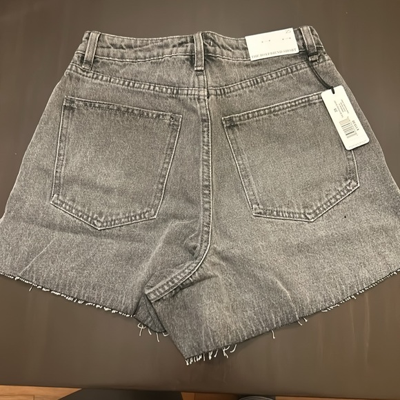 WEWOREWHAT THE BOYFRIEND SHORT RIGID DENIM - Picture 7 of 9